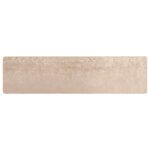 vidaXL Behúň MARSA Béžová 80 x 400 cm Polyester a PVC – Obrázok 2