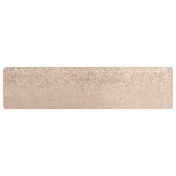 vidaXL Behúň MARSA Béžová 80 x 450 cm Polyester a PVC – Obrázok 2