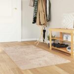 vidaXL Behúň MARSA Béžová 100 x 200 cm Polyester a PVC