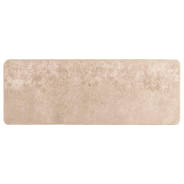 vidaXL Behúň MARSA Béžová 100 x 250 cm Polyester a PVC – Obrázok 2