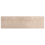 vidaXL Behúň MARSA Béžová 100 x 400 cm Polyester a PVC – Obrázok 2