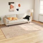 vidaXL Behúň MARSA Béžová 150 x 230 cm Polyester a PVC