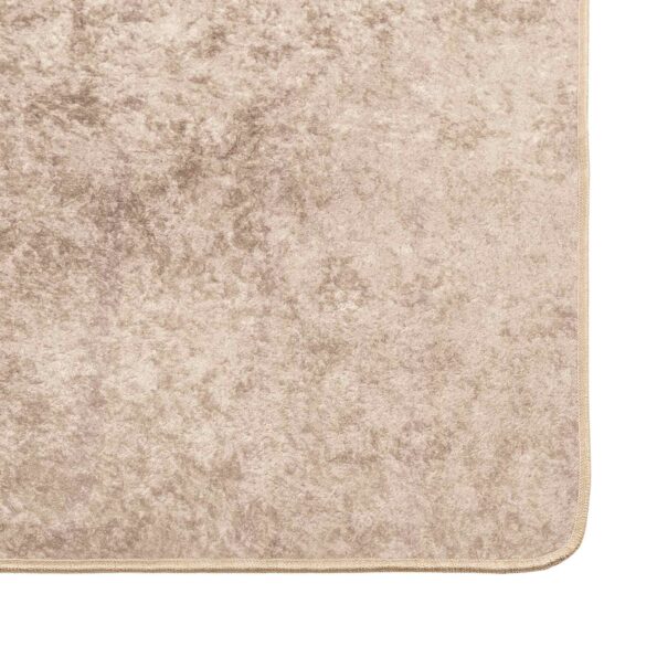 vidaXL Behúň MARSA Béžová 190 x 300 cm Polyester a PVC – Obrázok 5