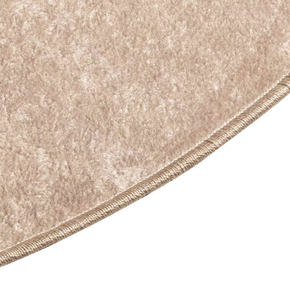 vidaXL Behúň MARSA Béžová 120 x 120 cm Polyester a PVC – Obrázok 3