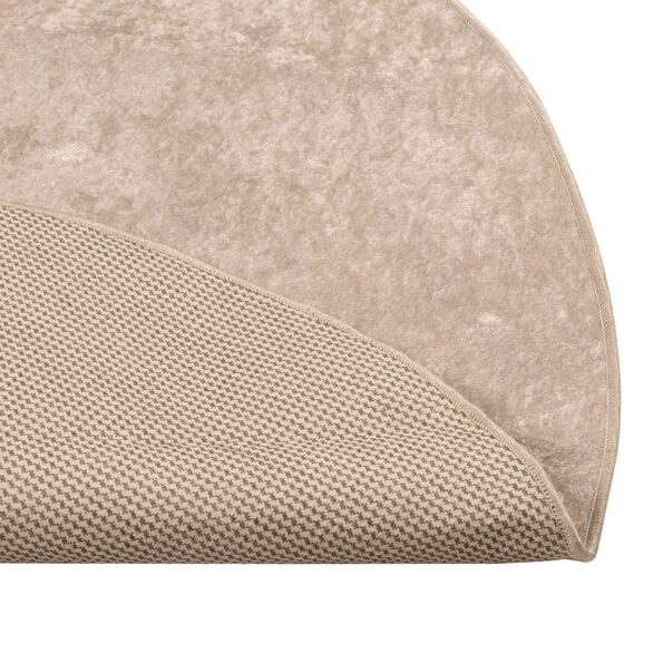 vidaXL Behúň MARSA Béžová 120 x 120 cm Polyester a PVC – Obrázok 4