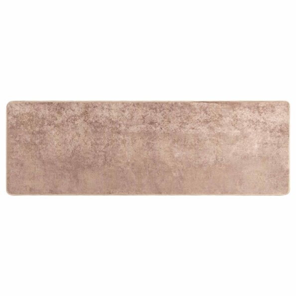 vidaXL Behúň MARSA Piesková 50 x 150 cm Polyester a PVC – Obrázok 2