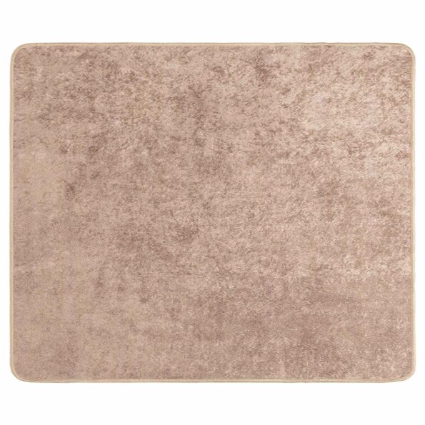 vidaXL Behúň MARSA Piesková 80 x 100 cm Polyester a PVC – Obrázok 2
