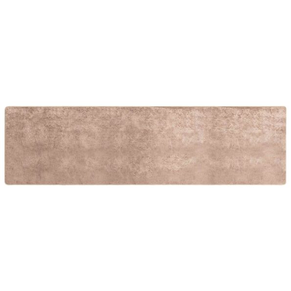 vidaXL Behúň MARSA Piesková 80 x 350 cm Polyester a PVC – Obrázok 2