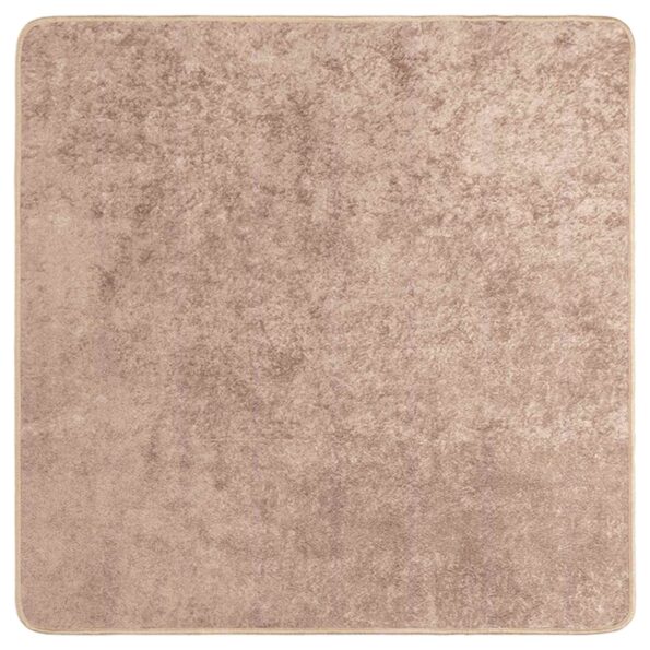 vidaXL Behúň MARSA Piesková 100 x 100 cm Polyester a PVC – Obrázok 2