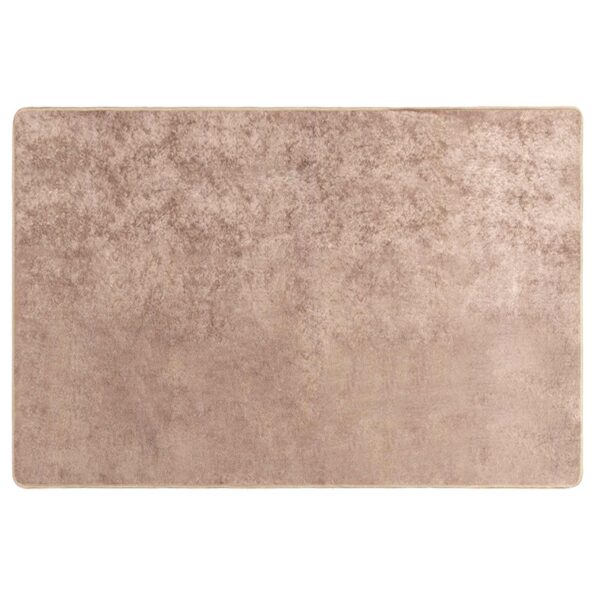 vidaXL Behúň MARSA Piesková 100 x 150 cm Polyester a PVC – Obrázok 2