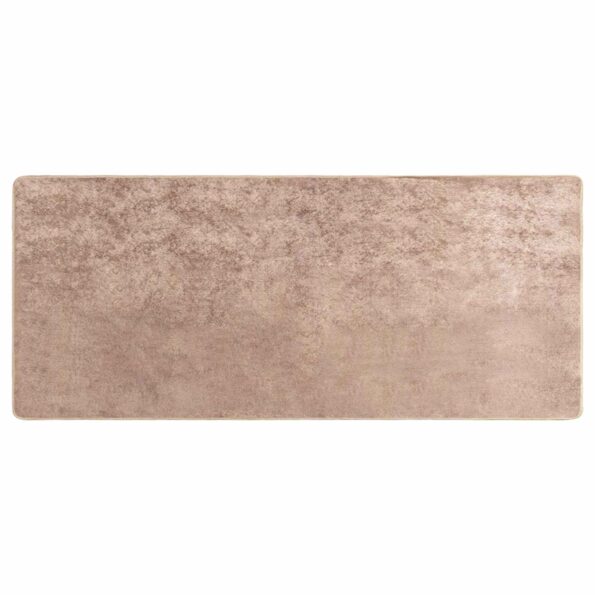 vidaXL Behúň MARSA Piesková 100 x 200 cm Polyester a PVC – Obrázok 2