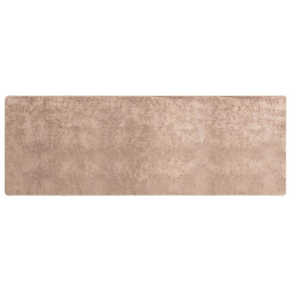 vidaXL Behúň MARSA Piesková 100 x 250 cm Polyester a PVC – Obrázok 2