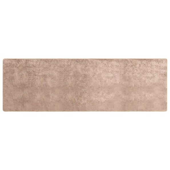 vidaXL Behúň MARSA Piesková 100 x 350 cm Polyester a PVC – Obrázok 2