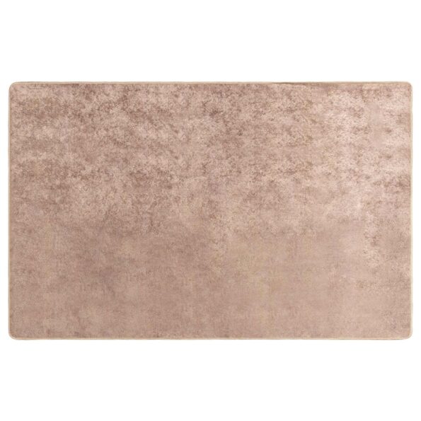 vidaXL Behúň MARSA Piesková 120 x 170 cm Polyester a PVC – Obrázok 2