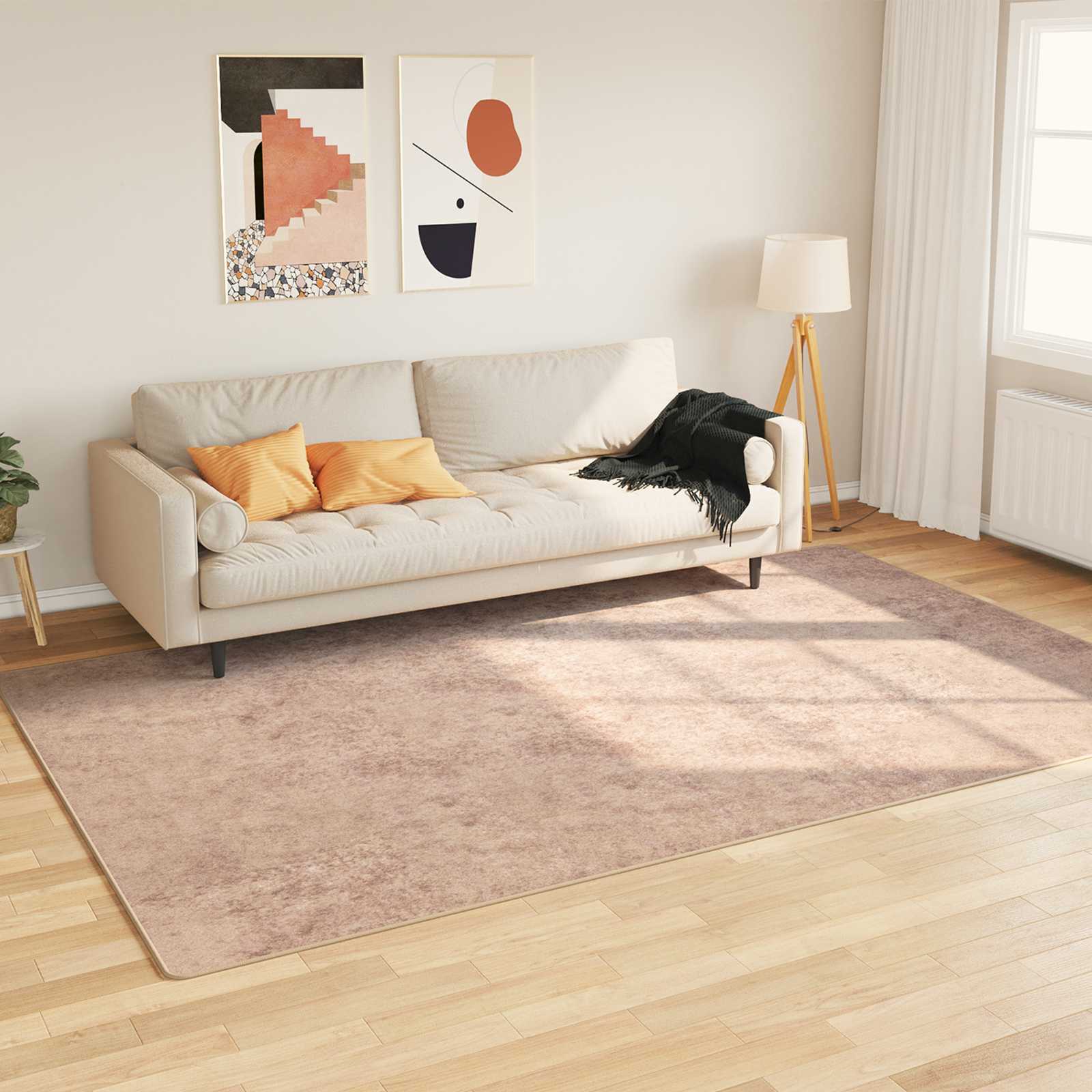 42023128_1.jpg vidaXL Behúň MARSA Piesková 190 x 300 cm Polyester a PVC – Obrázok 1