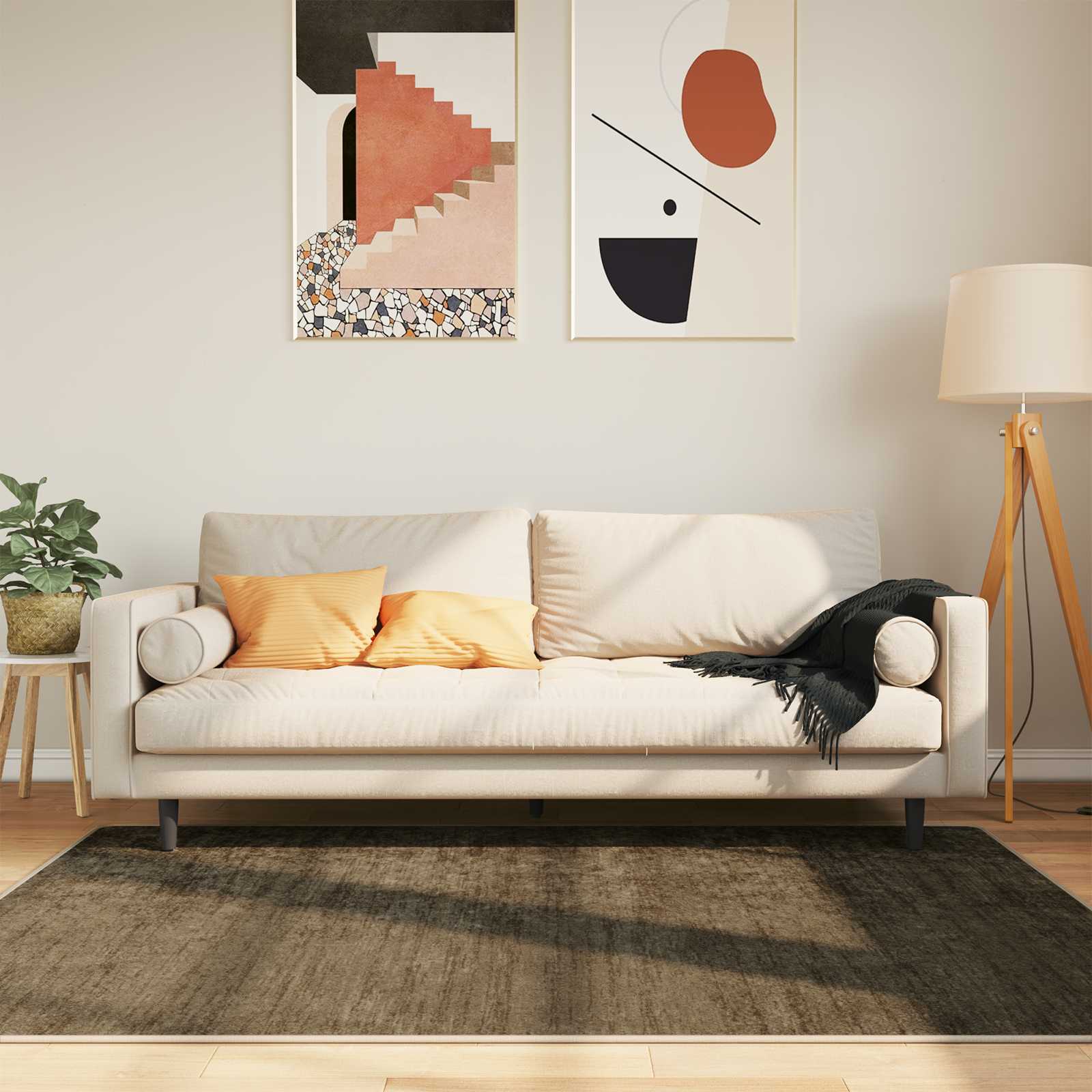 42023155_1.jpg vidaXL Behúň MARSA Lesná zeleň 120 x 170 cm Polyester a PVC – Obrázok 1