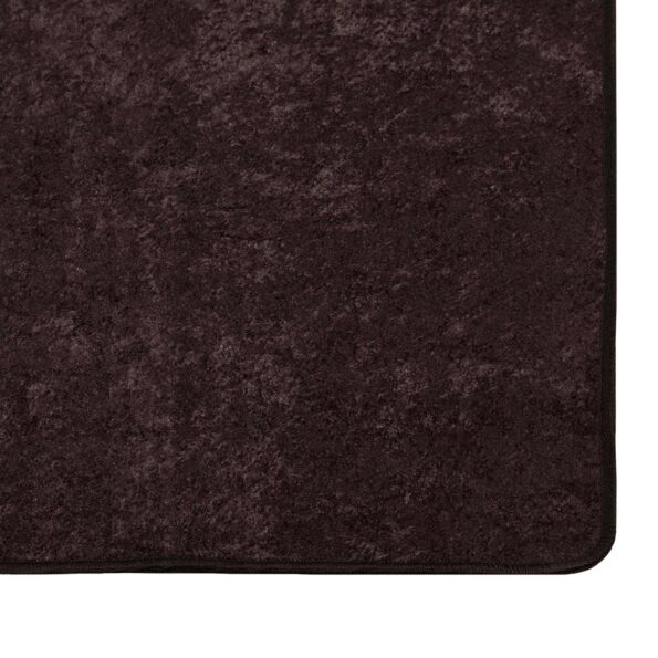 vidaXL Behúň MARSA Antracit 100 x 150 cm Polyester a PVC – Obrázok 5