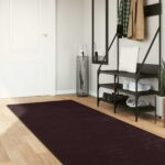 vidaXL Behúň MARSA Antracit 100 x 250 cm Polyester a PVC