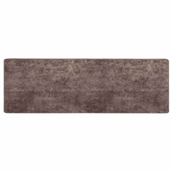 vidaXL Behúň MARSA Biely 80 x 250 cm Polyester a PVC – Obrázok 2