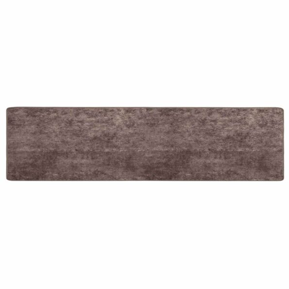 vidaXL Behúň MARSA Biely 80 x 400 cm Polyester a PVC – Obrázok 2