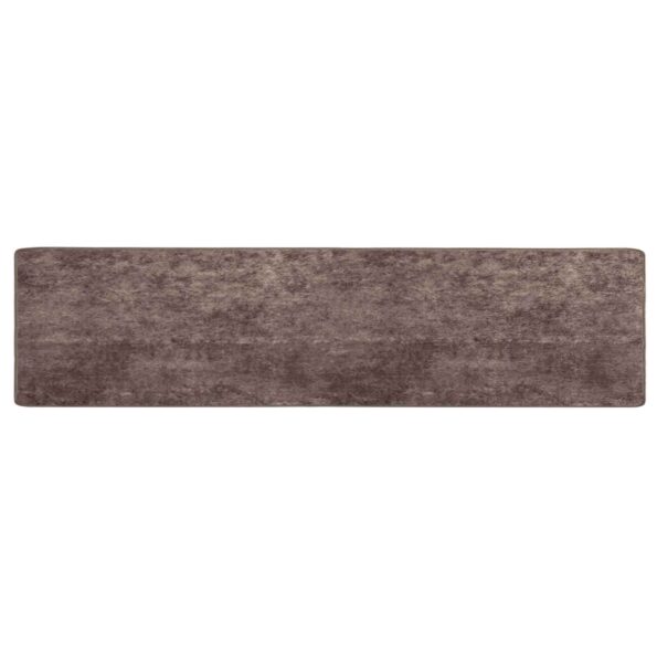 vidaXL Behúň MARSA Biely 80 x 450 cm Polyester a PVC – Obrázok 2