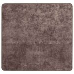 vidaXL Behúň MARSA Biely 100 x 100 cm Polyester a PVC – Obrázok 2