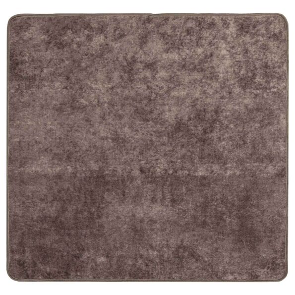 vidaXL Behúň MARSA Biely 100 x 100 cm Polyester a PVC – Obrázok 2
