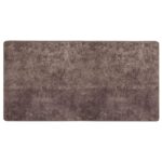 vidaXL Behúň MARSA Biely 100 x 200 cm Polyester a PVC – Obrázok 2