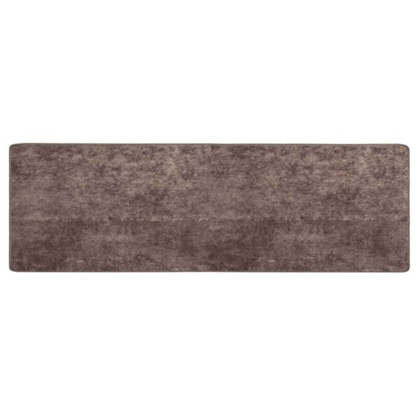 vidaXL Behúň MARSA Biely 100 x 350 cm Polyester a PVC – Obrázok 2