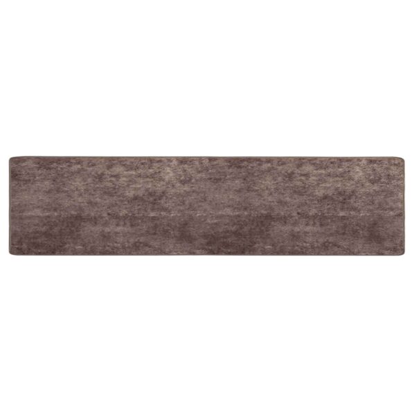 vidaXL Behúň MARSA Biely 100 x 450 cm Polyester a PVC – Obrázok 2