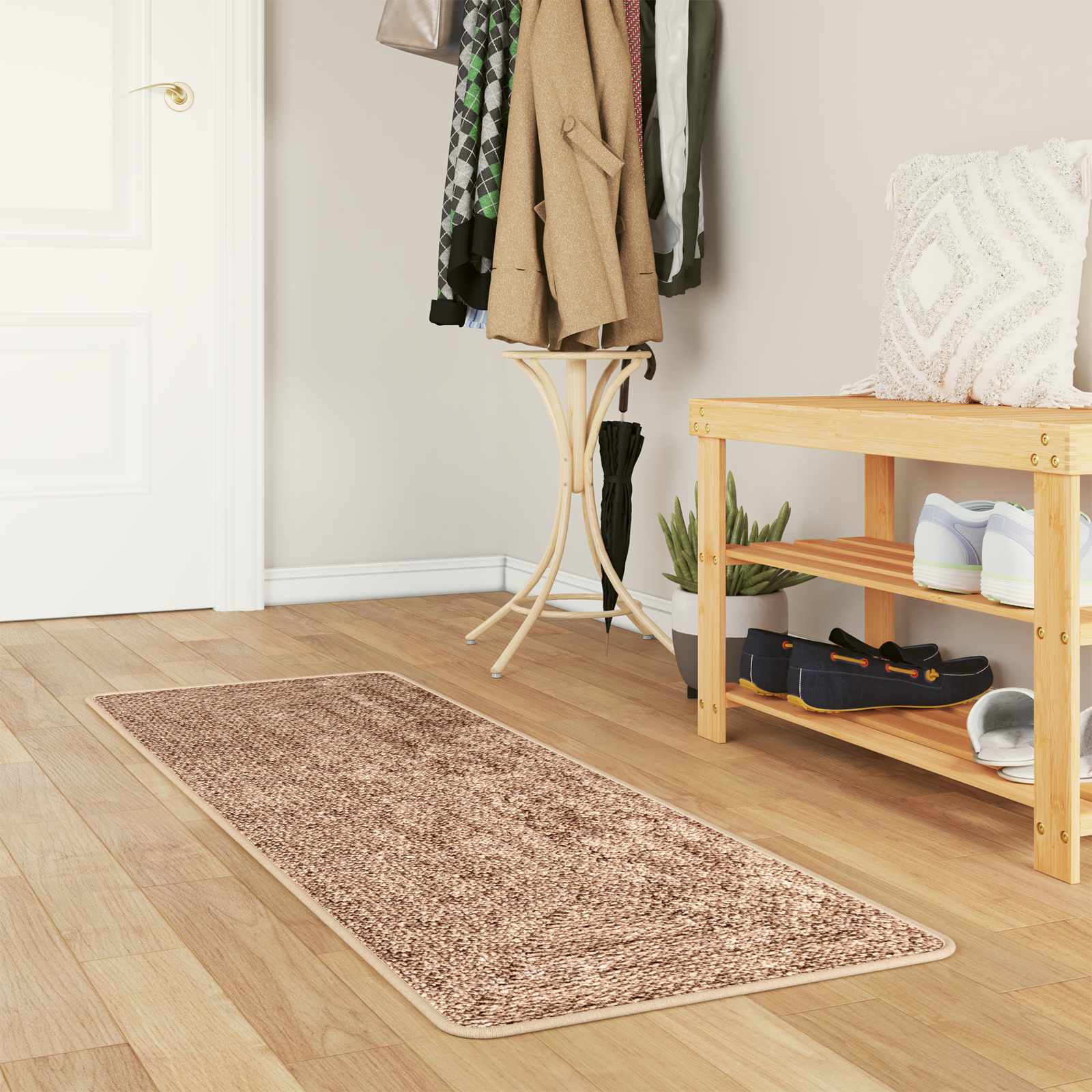 42023206_1.jpg vidaXL Behúň MARSA Žltá 50 x 150 cm Polyester a PVC – Obrázok 1