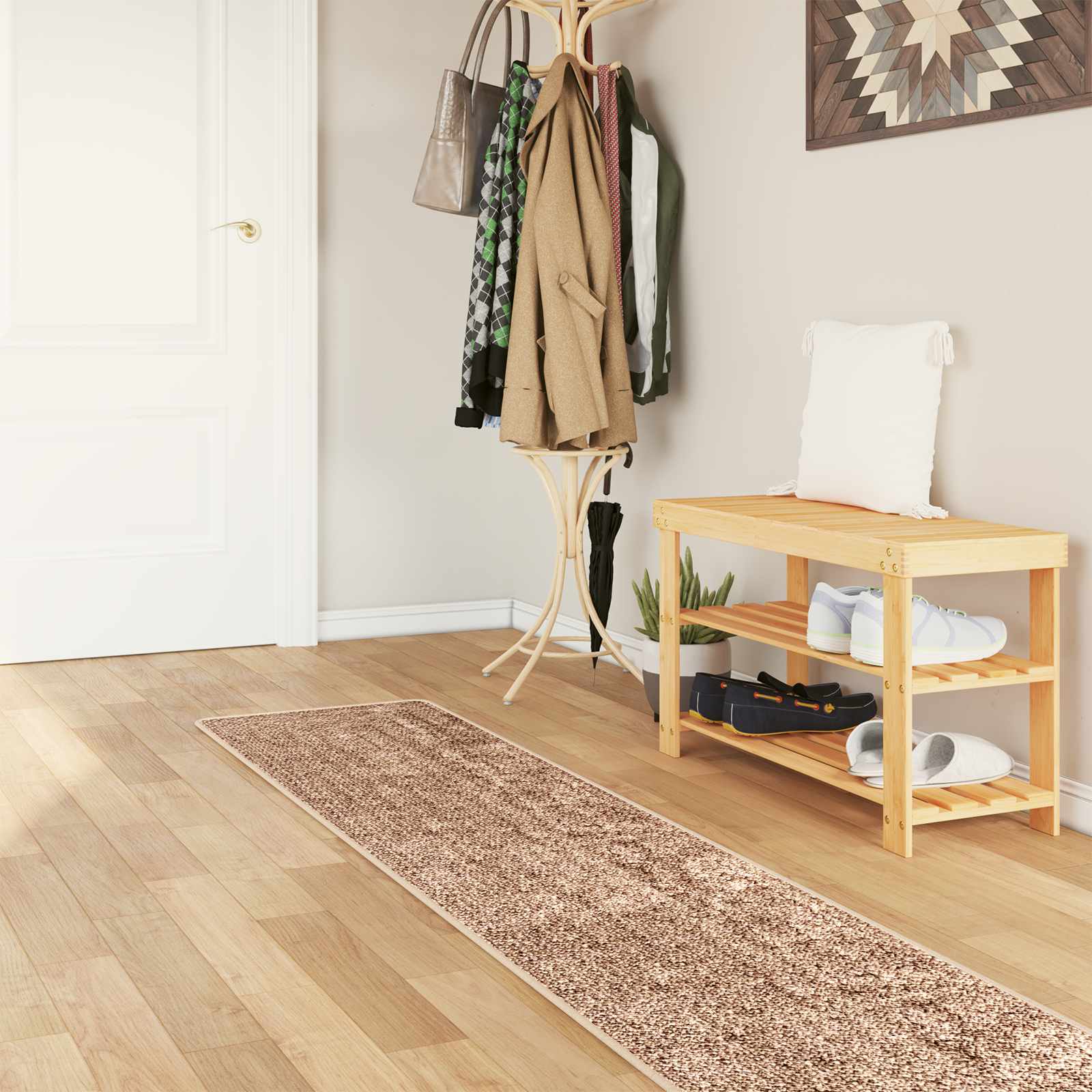42023208_1.jpg vidaXL Behúň MARSA Žltá 50 x 250 cm Polyester a PVC – Obrázok 1