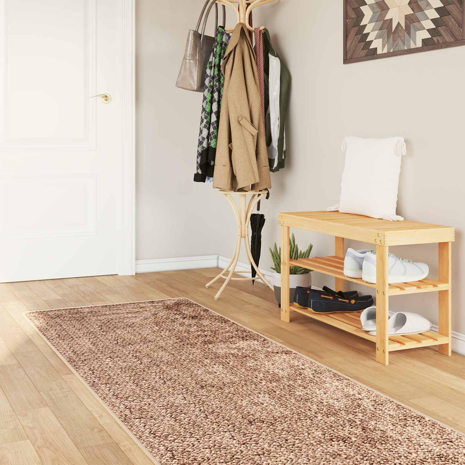 42023218_1.jpg vidaXL Behúň MARSA Žltá 80 x 350 cm Polyester a PVC – Obrázok 1