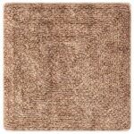 vidaXL Behúň MARSA Žltá 100 x 100 cm Polyester a PVC – Obrázok 2