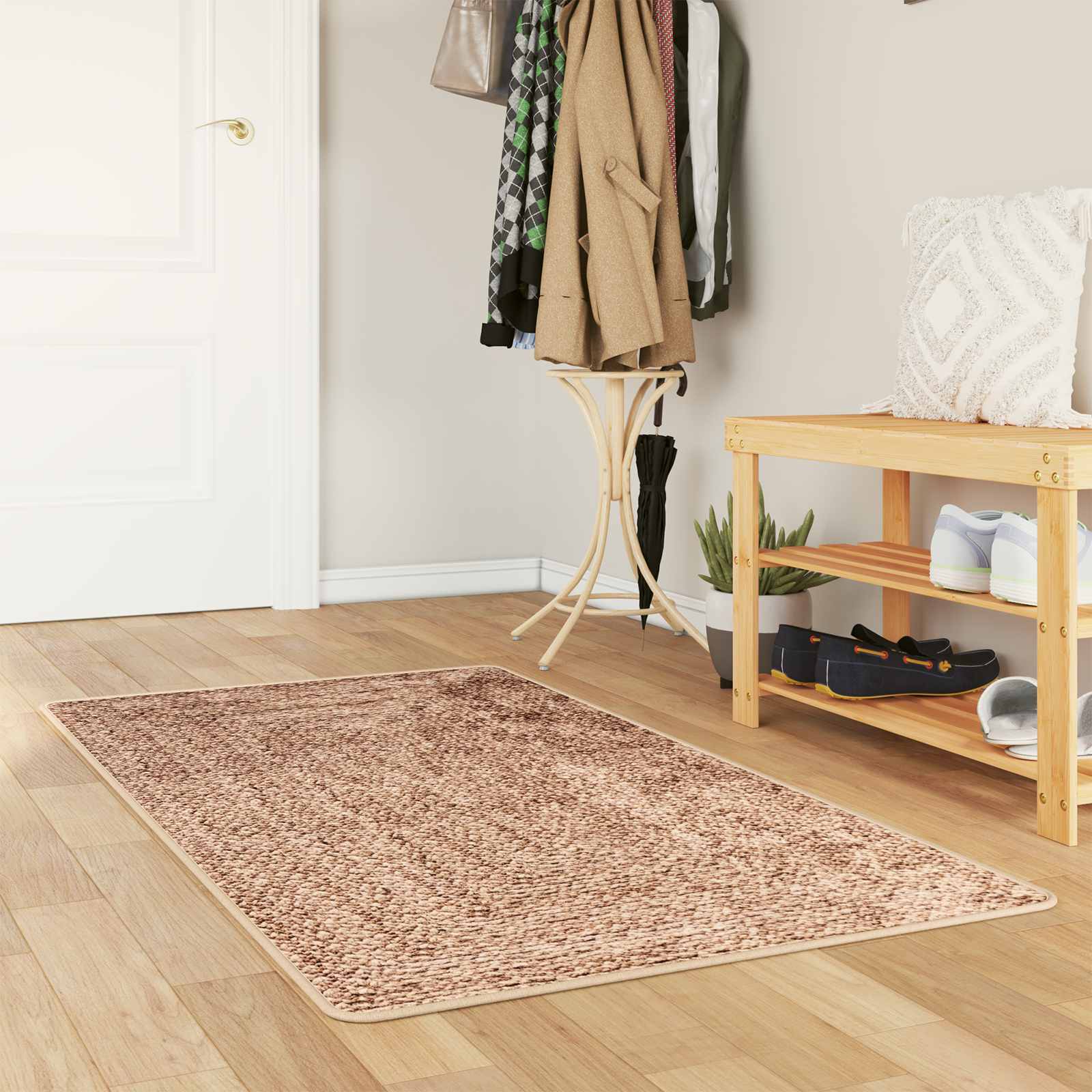 42023222_1.jpg vidaXL Behúň MARSA Žltá 100 x 150 cm Polyester a PVC – Obrázok 1