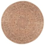 vidaXL Behúň MARSA Žltá 120 x 120 cm Polyester a PVC – Obrázok 2