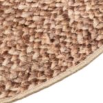 vidaXL Behúň MARSA Žltá 120 x 120 cm Polyester a PVC – Obrázok 3