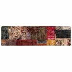 vidaXL Behúň MARSA Viacfarebný 50 x 200 cm Polyester a PVC – Obrázok 2