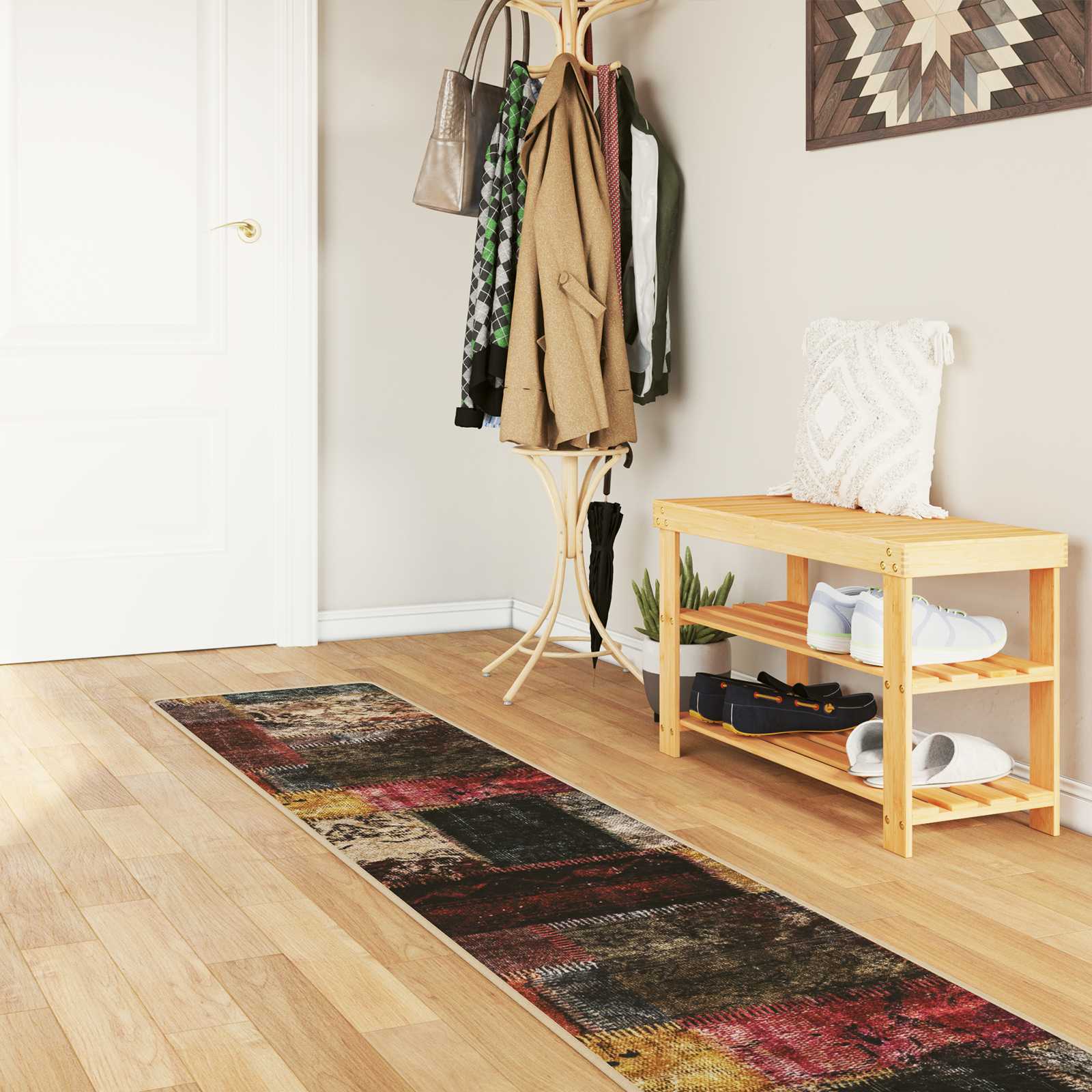42023240_1.jpg vidaXL Behúň MARSA Viacfarebný 50 x 400 cm Polyester a PVC – Obrázok 1