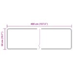 vidaXL Behúň MARSA Viacfarebný 50 x 400 cm Polyester a PVC – Obrázok 7