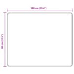 vidaXL Behúň MARSA Viacfarebný 80 x 100 cm Polyester a PVC – Obrázok 7