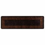 vidaXL Behúň MARSA Čierny 50 x 150 cm Polyester a PVC – Obrázok 2