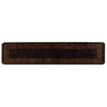 vidaXL Behúň MARSA Čierny 50 x 300 cm Polyester a PVC – Obrázok 2