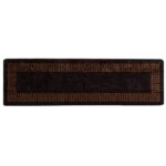 vidaXL Behúň MARSA Čierny 80 x 350 cm Polyester a PVC – Obrázok 2