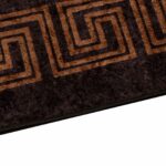 vidaXL Behúň MARSA Čierny 100 x 350 cm Polyester a PVC – Obrázok 3