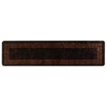 vidaXL Behúň MARSA Čierny 100 x 450 cm Polyester a PVC – Obrázok 2