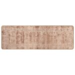vidaXL Behúň MARSA Biely 50 x 150 cm Polyester a PVC – Obrázok 2