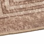 vidaXL Behúň MARSA Biely 50 x 150 cm Polyester a PVC – Obrázok 3