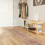 vidaXL Behúň MARSA Biely 50 x 350 cm Polyester a PVC