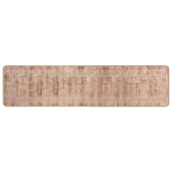 vidaXL Behúň MARSA Biely 50 x 350 cm Polyester a PVC – Obrázok 2